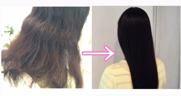 大嫌いなくせ毛が憧れストレートヘアに大変身【動画で違いをご覧下さい】