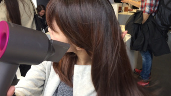 ダイソンの新作ヘアドライヤーを試しにダイソン表参道店に行って来ました。