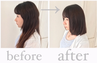 普段なかなか褒めてくれない彼にもすごくいい!と言ってもらえました。