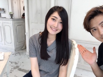 乾燥と広がりに悩んでいましたが、本当に綺麗になって感動しています。