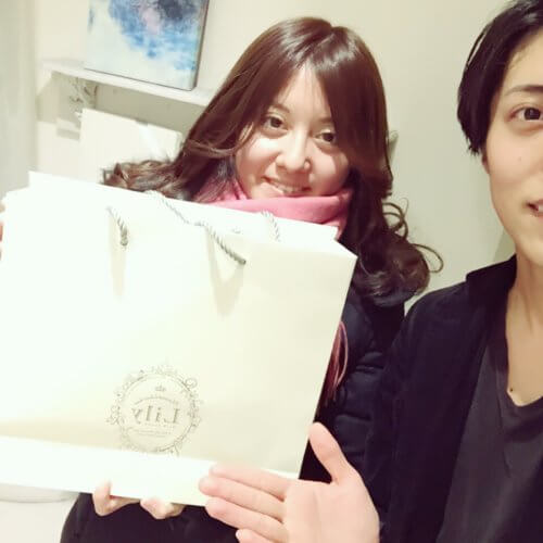 Flowers口コミ「自分の髪じゃないみたいで嬉しくて、彼にも綺麗になったって喜んでもらえました♪」