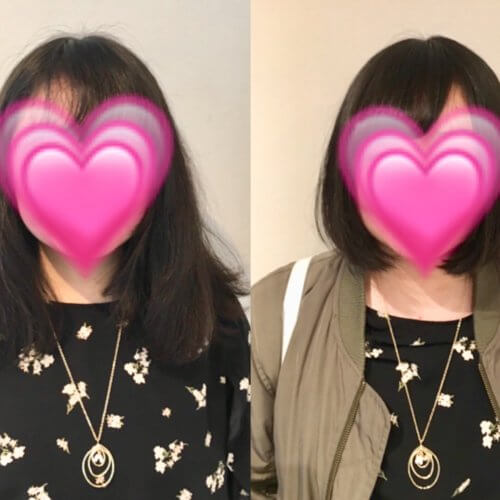 くせ毛で広がりがひどく、ショートにして髪を下ろすことが私の夢です。