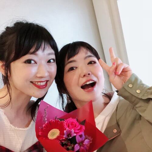 カリスマ女性美容師【珠実】さんがサプライズでお花持ってきてくれました♡