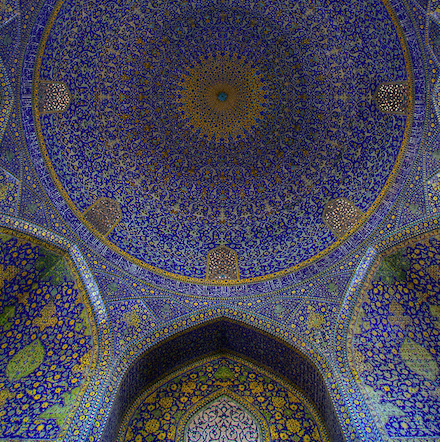 『世界遺産』イマームモスクの内部装飾が圧倒的！